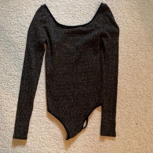 Free people shimmery body suit